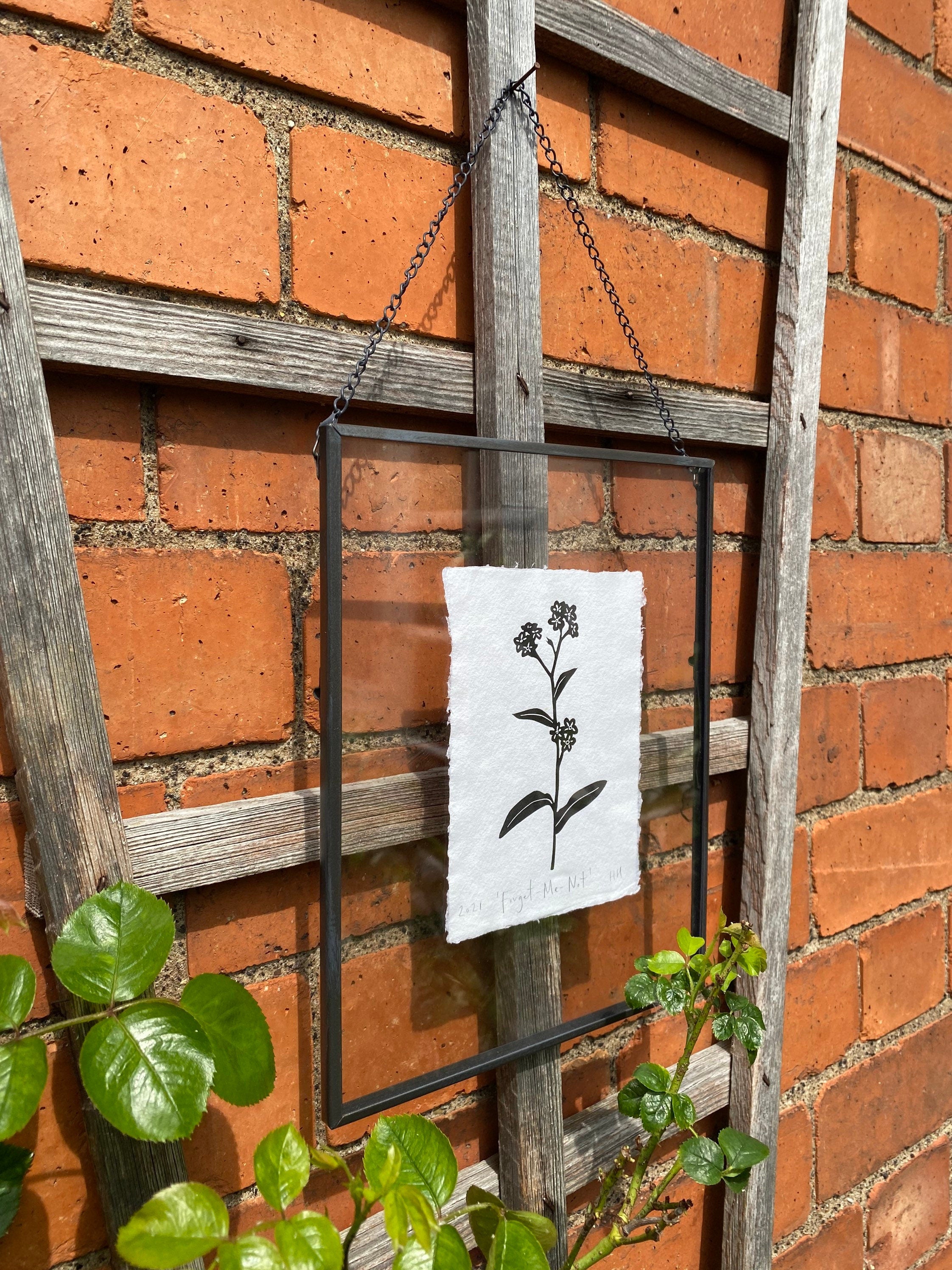 Forget-Me-Not A6 Lino Print