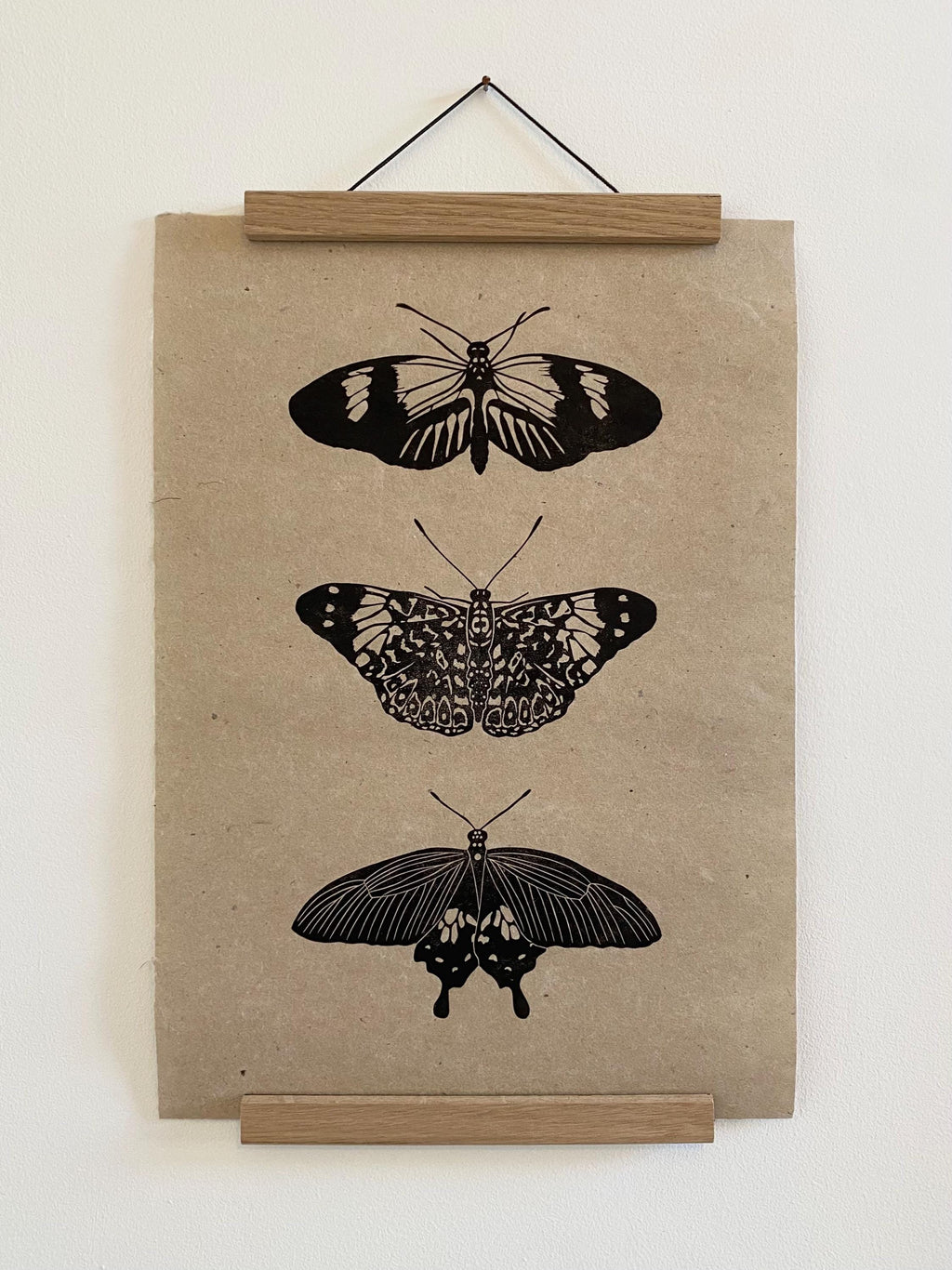 Butterfly Collection A3 Lino Print